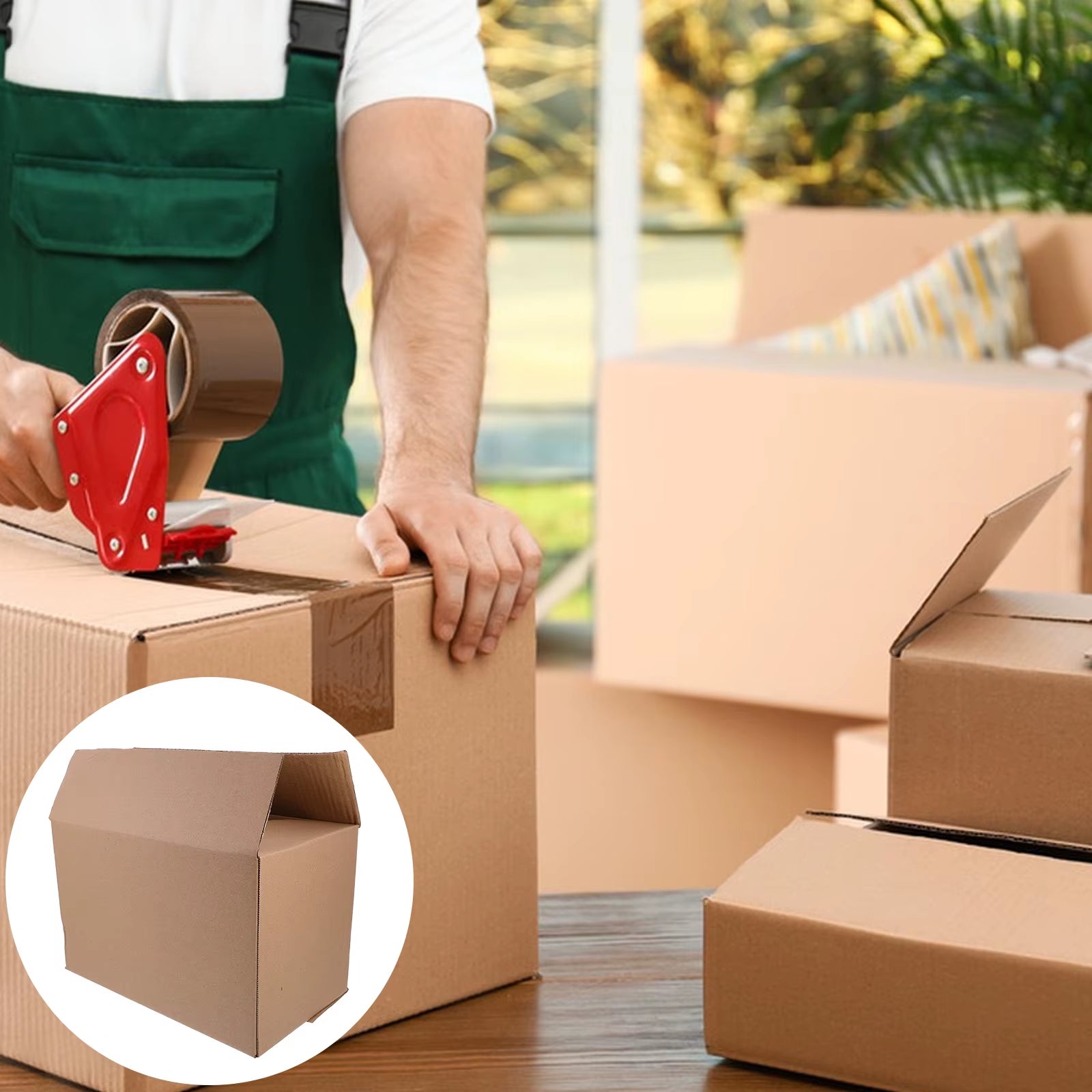 20Pcs Express Boxes,Corrugated Carton Packaging, Storage Boxes, Craft Boxes, Small and Medium-Sized Transport Packaging Boxes