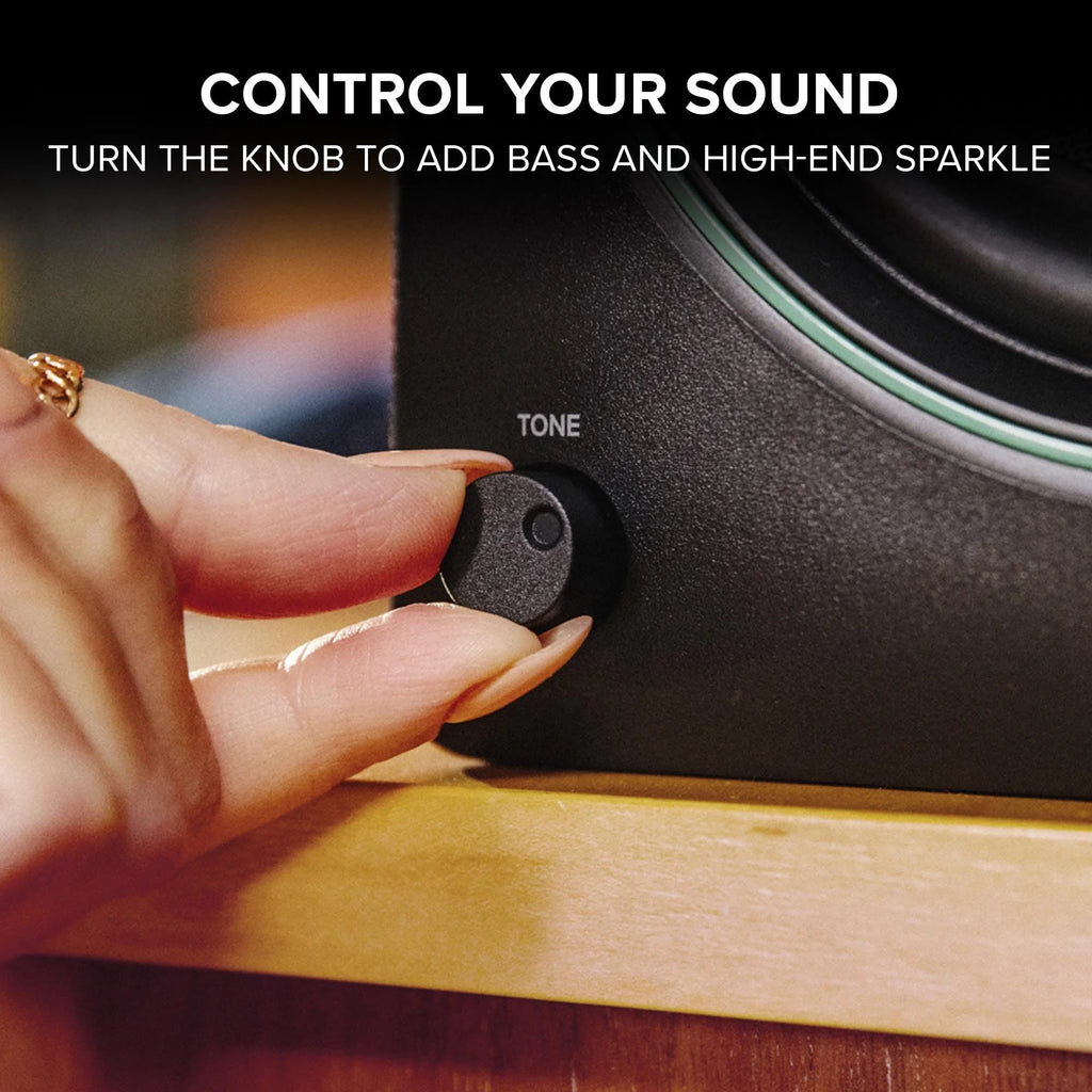 3.5-Inch Powered Studio Monitors with Tone Control