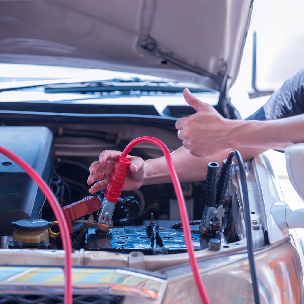 1/0 Gauge AWG OFC Pure Copper Power Ground Wire Cable (25Ft Red) True Spec Welding Wire, 1/0 Gauge Battery Cable Wires, Automotive Wires, Car Audio Speaker Stereo, RV Trailer, Amp Wiring