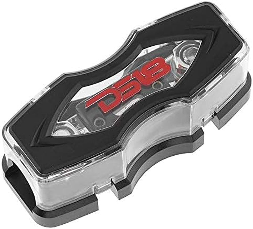 AMPKIT0 0 Gauge CCA Complete Amp Wiring Kit - Amplifier Install Wiring 1/0 Ga Amp Kit Pro Installation Cables up to 3500 Watts with ANL Fuse Holder 250A