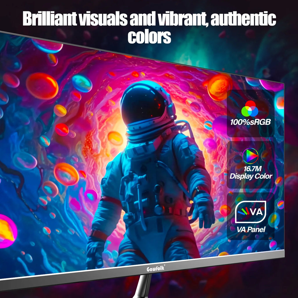 24.5 Inch Gaming Monitor 200Hz/165Hz FHD(1080P) Computer Monitors Black