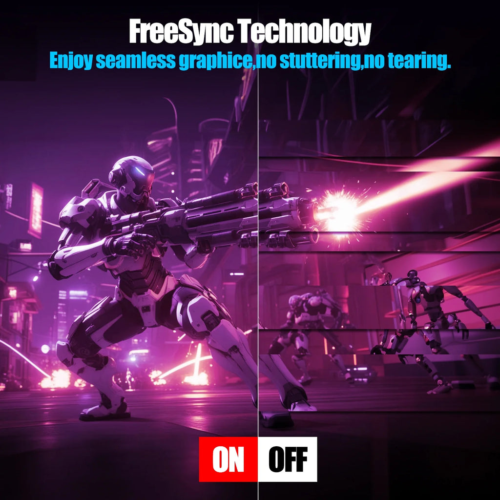 24.5 Inch Gaming Monitor 200Hz/165Hz FHD(1080P) Computer Monitors Black