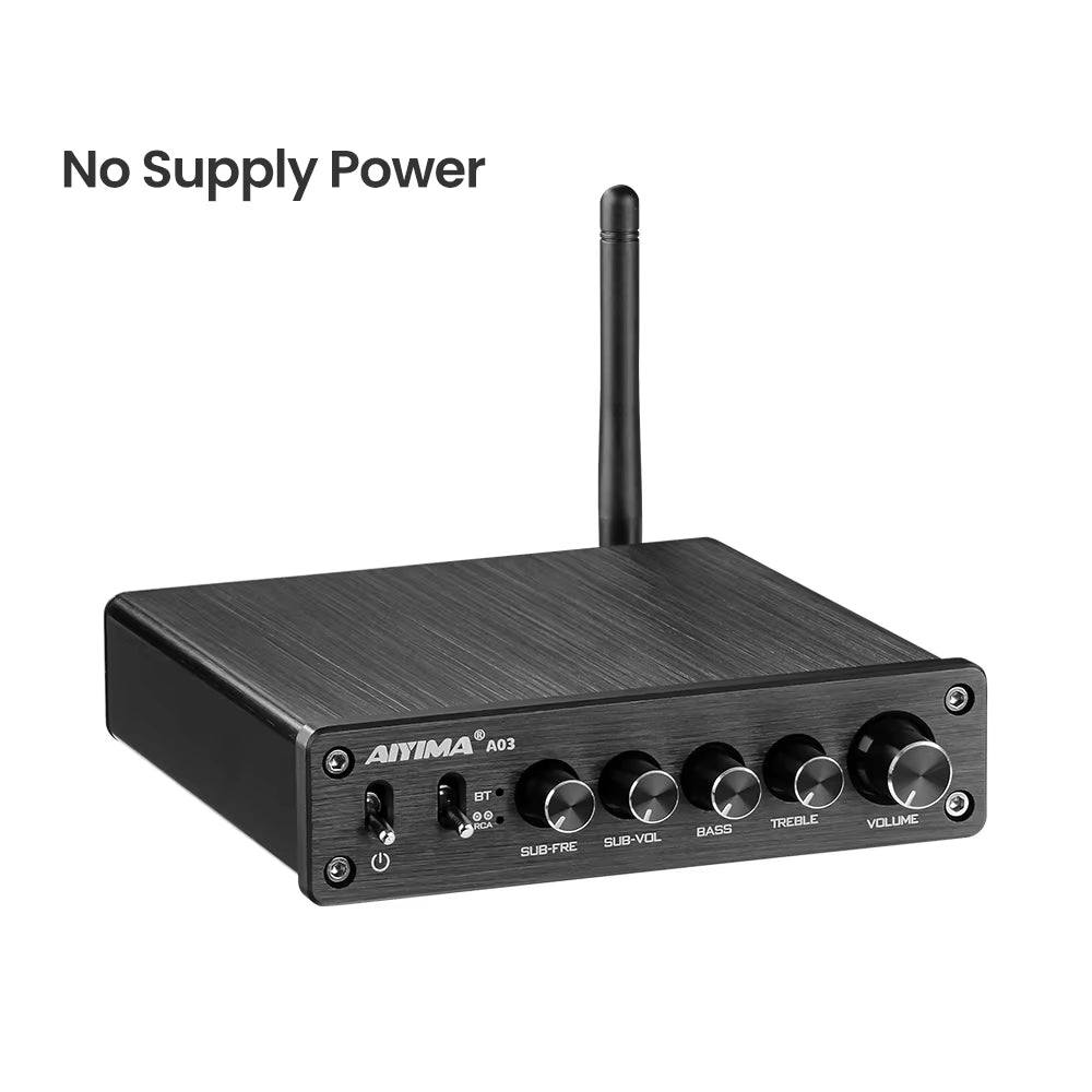 A03 TPA3116 Subwoofer Bluetooth Amplifier Hifi TPA3116D2 2.1 Digital Audio Power Amplifiers 50Wx2+100W Sound Amplificador