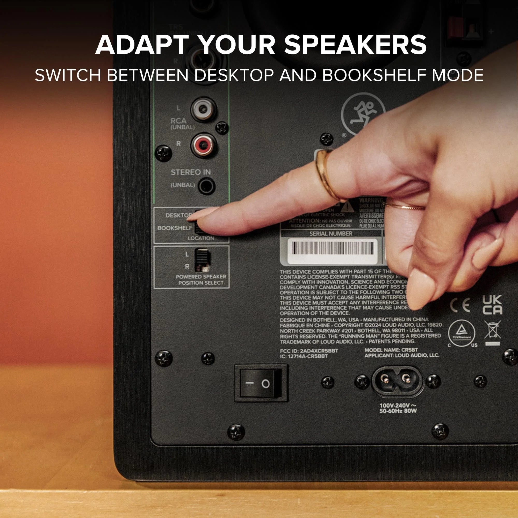 3.5-Inch Powered Studio Monitors with Tone Control