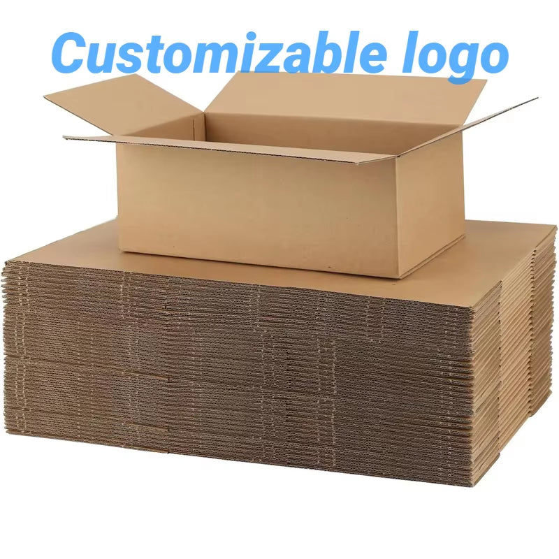 20Pcs Express Boxes,Corrugated Carton Packaging, Storage Boxes, Craft Boxes, Small and Medium-Sized Transport Packaging Boxes