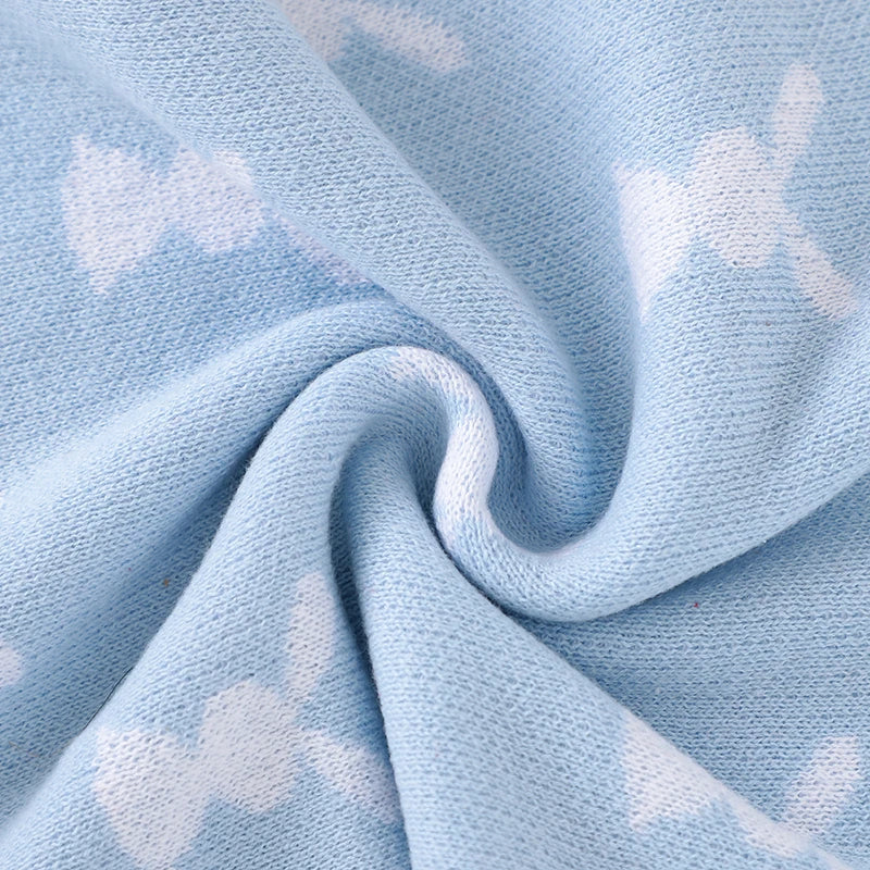 Baby Romper Cotton Knitted Newborn Boy Girl Jumpsuit Outfit Long Sleeve Fall Toddler Infant Winter Clothing Cute Rabbit Onesies